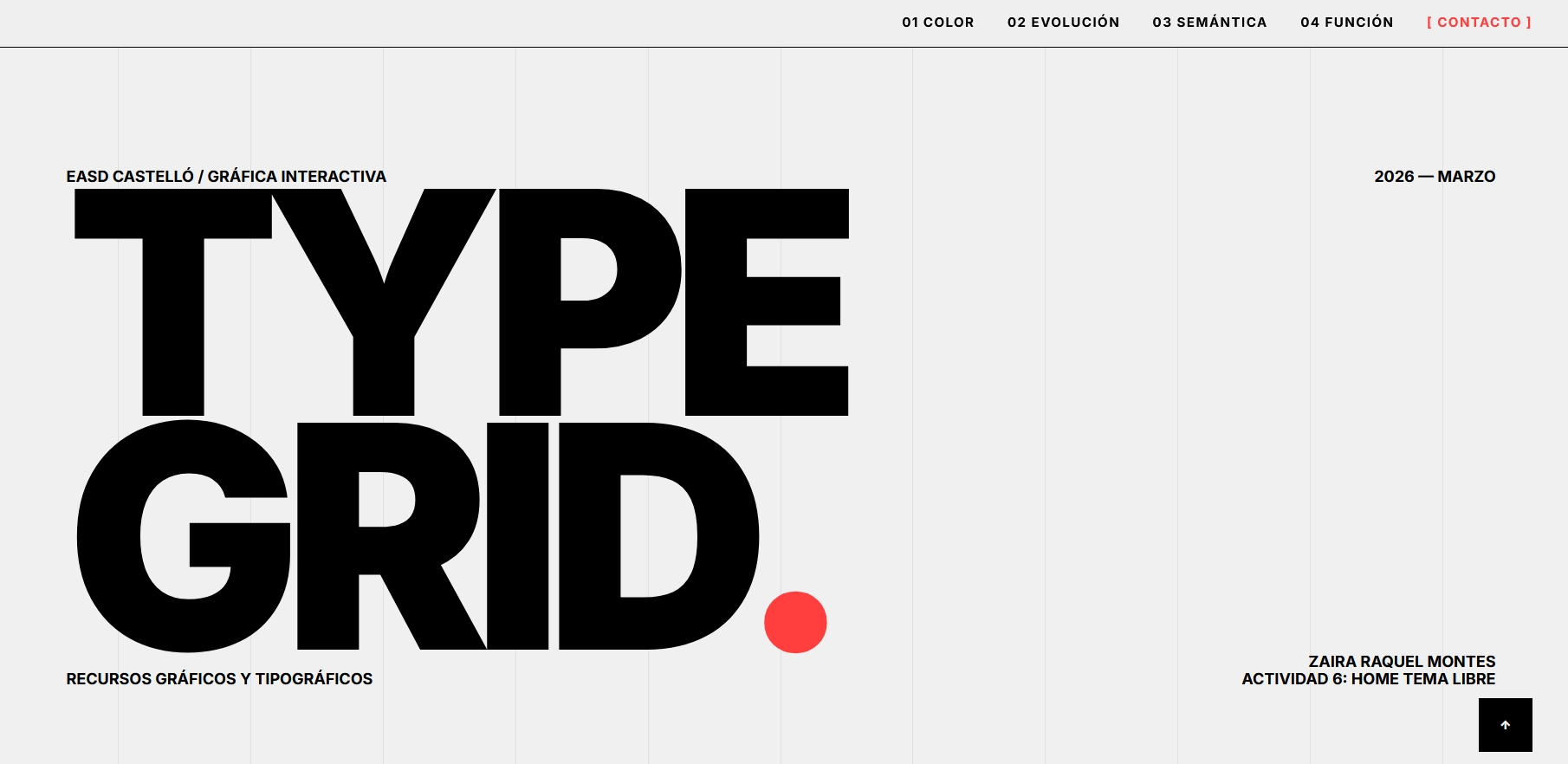 Proyecto Cátedra de Tipografía